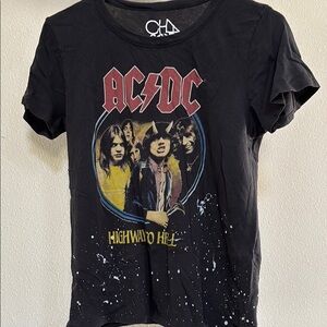 Chaser Black Red Graphic Short Sleeve T-Shirt